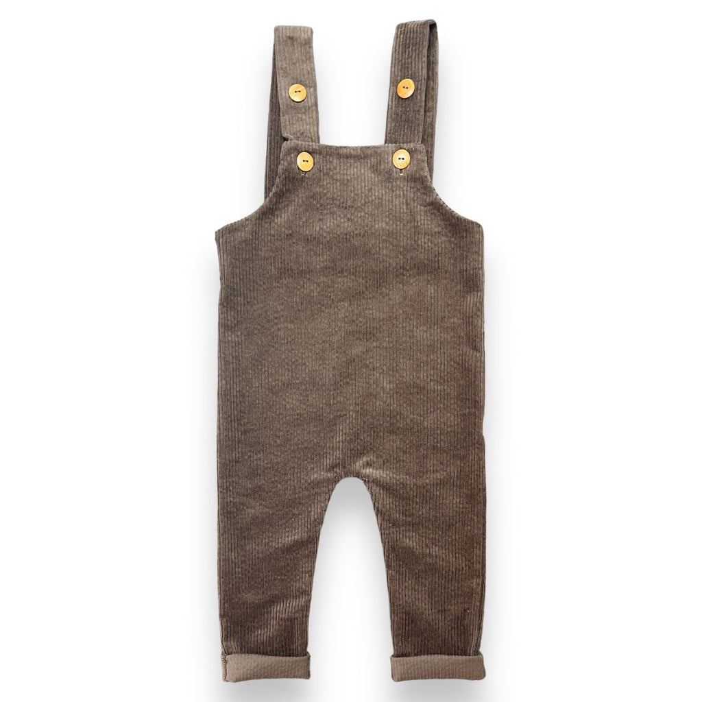 Salopette corduroy mini Bruin
