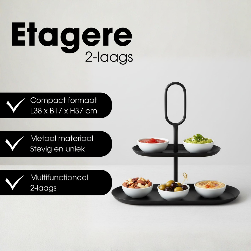 Etagère Rama Zwart