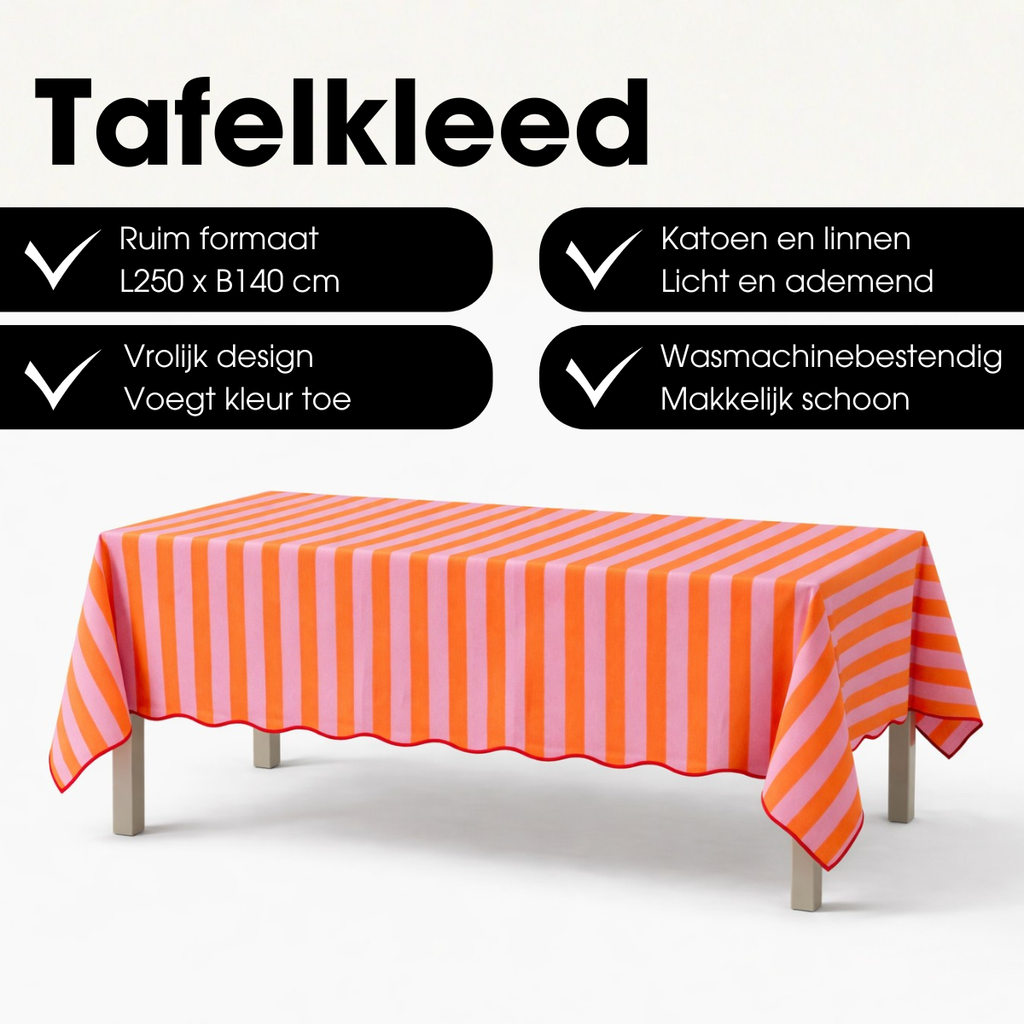 Tafellaken  Oranje