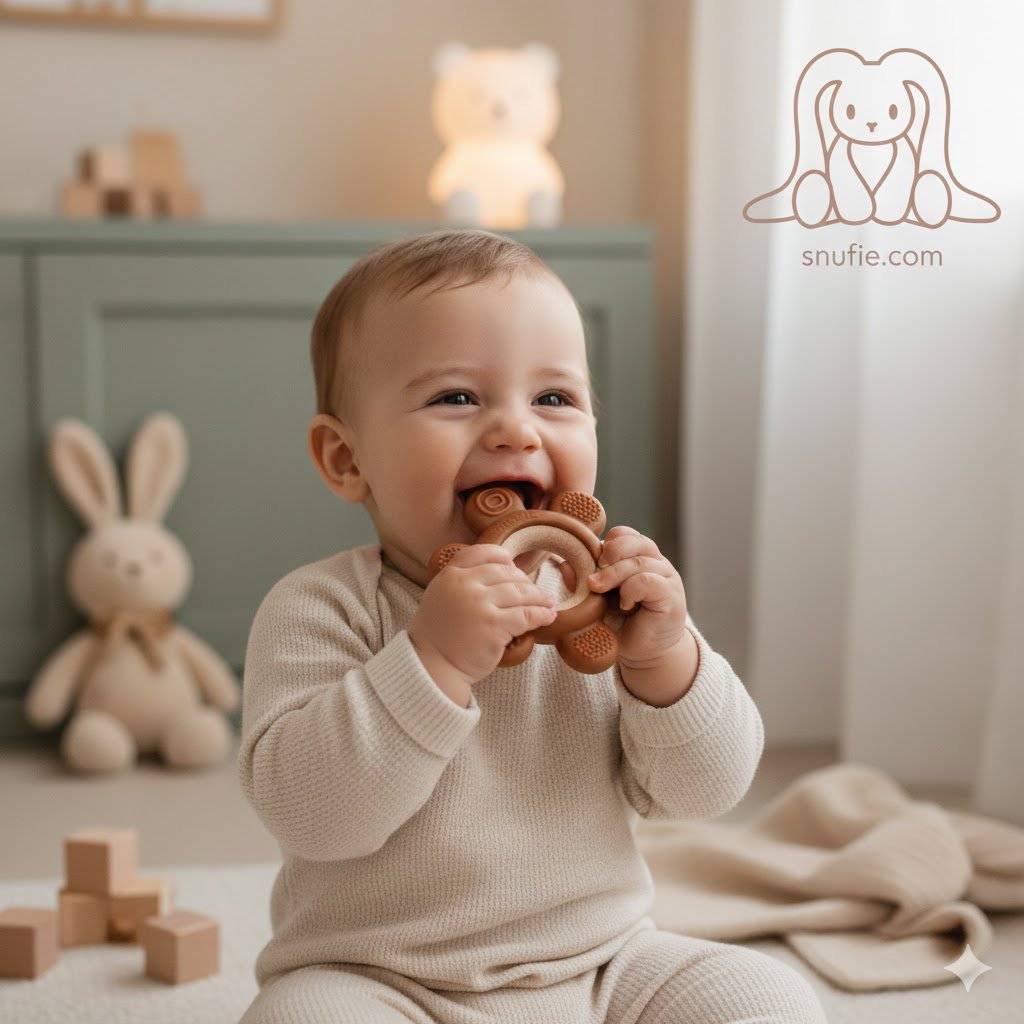 Zachte en harde bloemhout en siliconen TEETER | ROEST