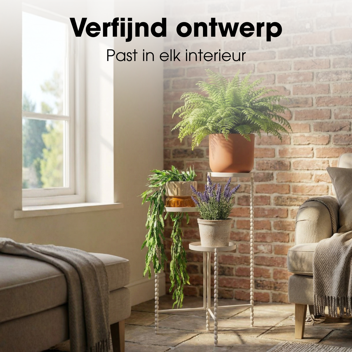 Plantenstandaard Salvo Beige