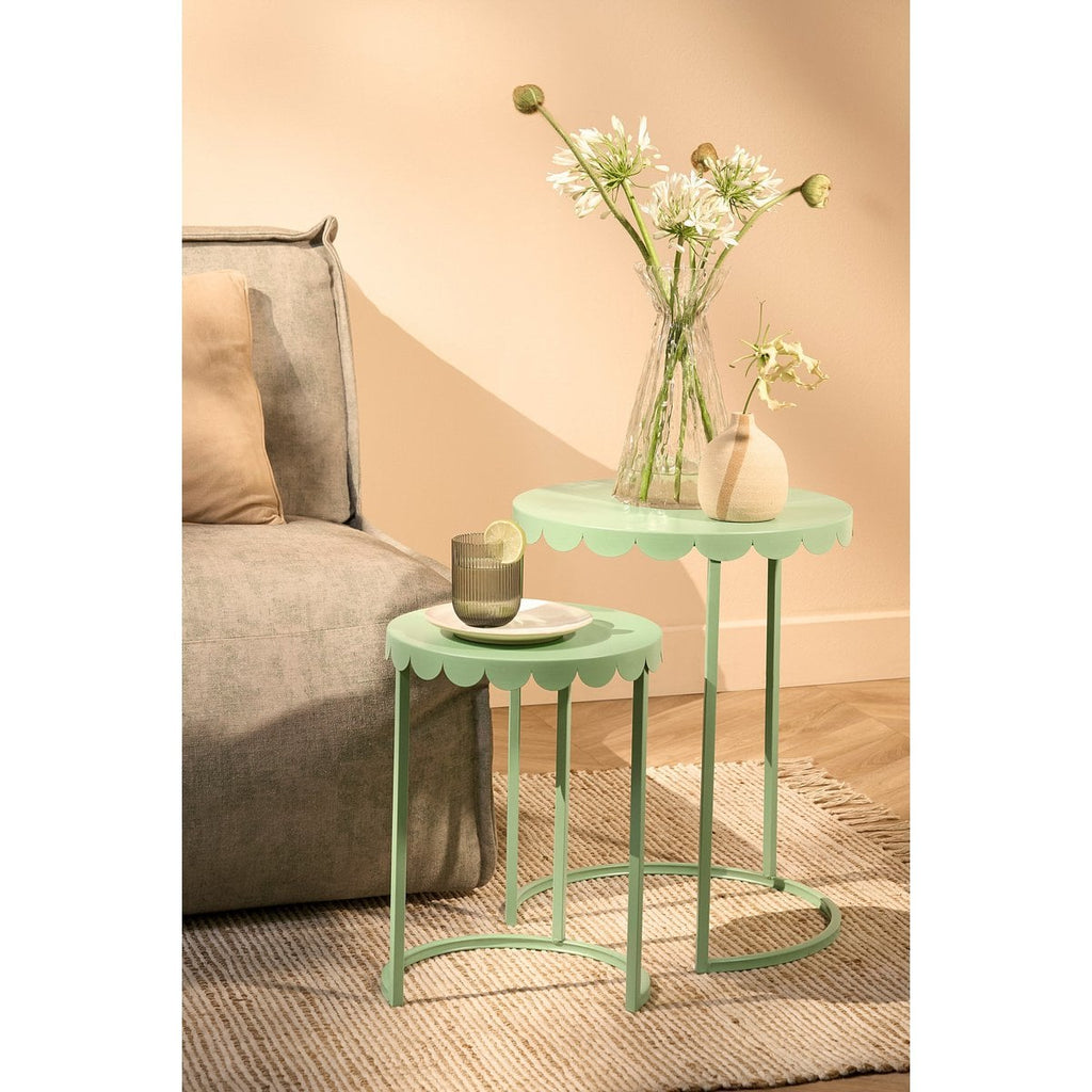 Bijzettafel set Lara Mintgroen
