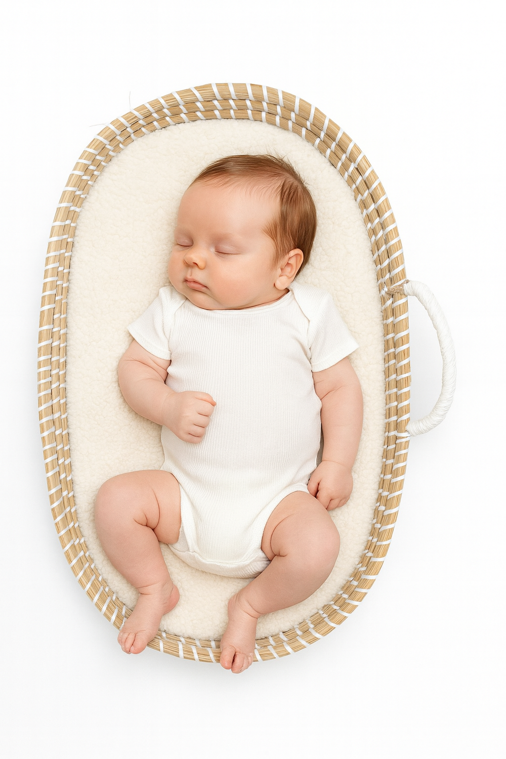 Matrashoes mozes verschoonmand teddy ecru
